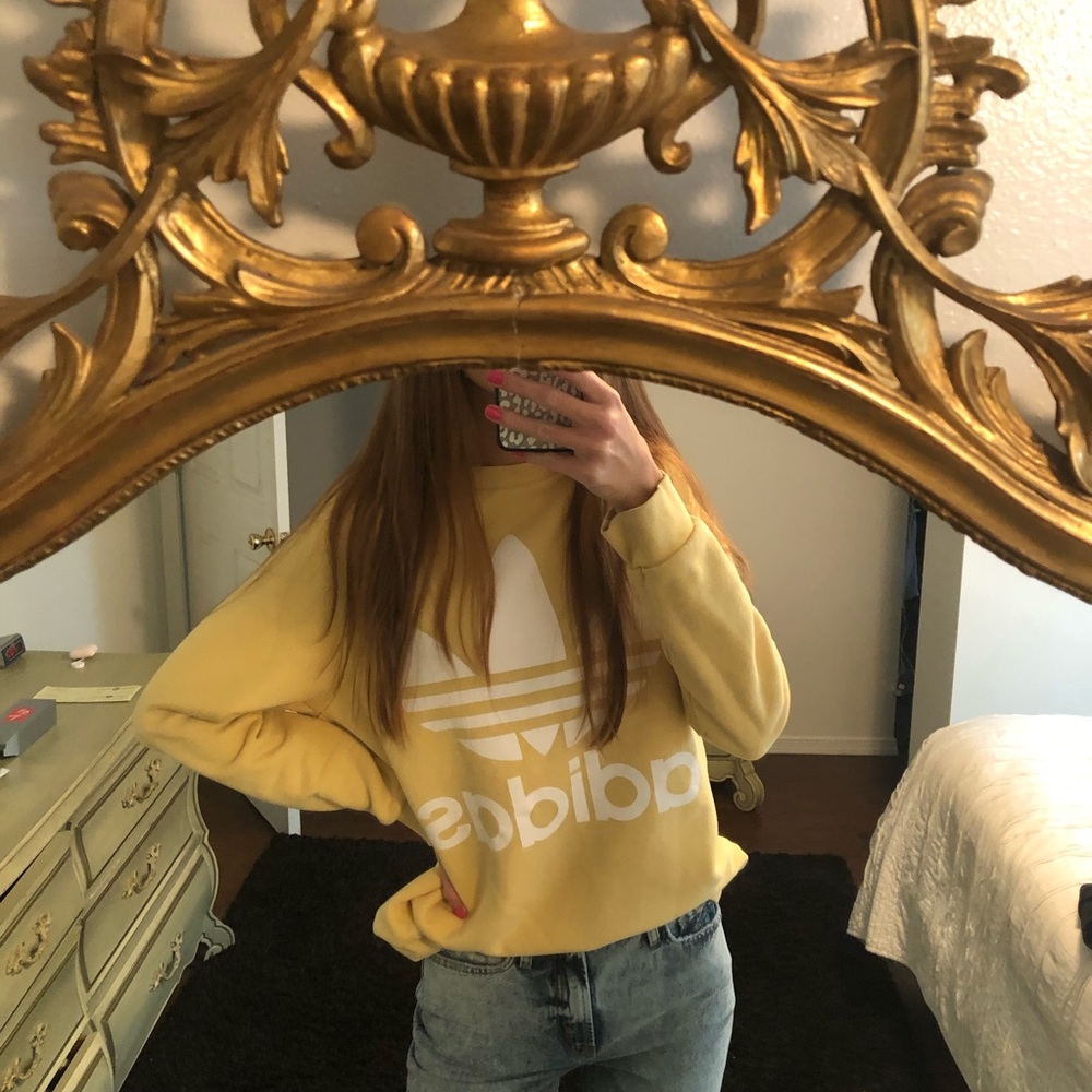 Adidas crew neck sweatshirt